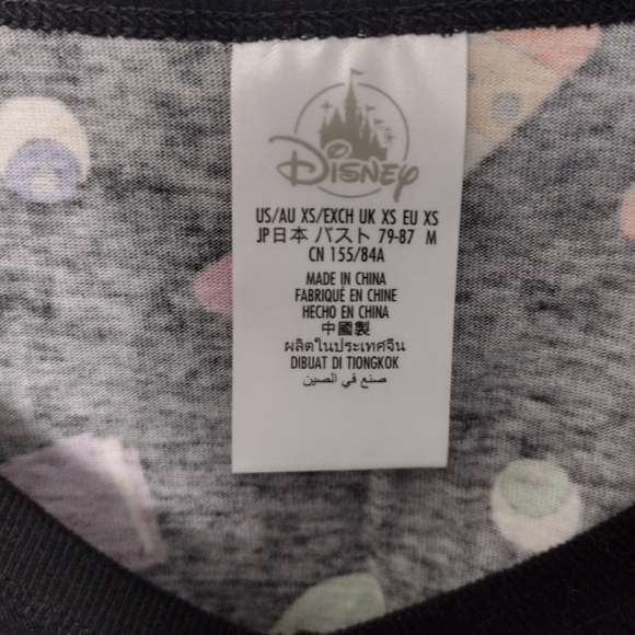 Disney Store Mickey Treats Jack-o'-Lantern All Over Print Halloween Shirt - Picture 4 of 7